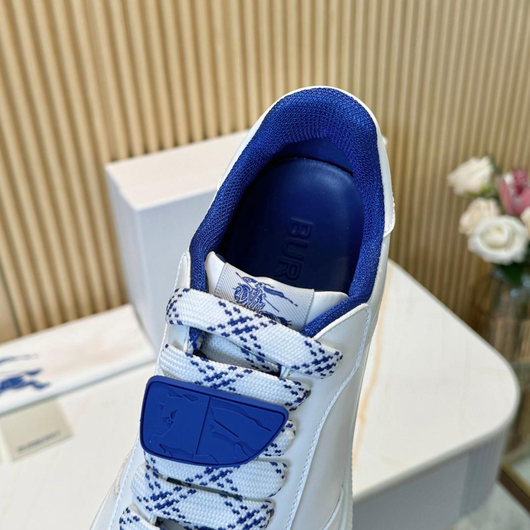Burberry Leather Terrace Sneakers - PerfectKickZ