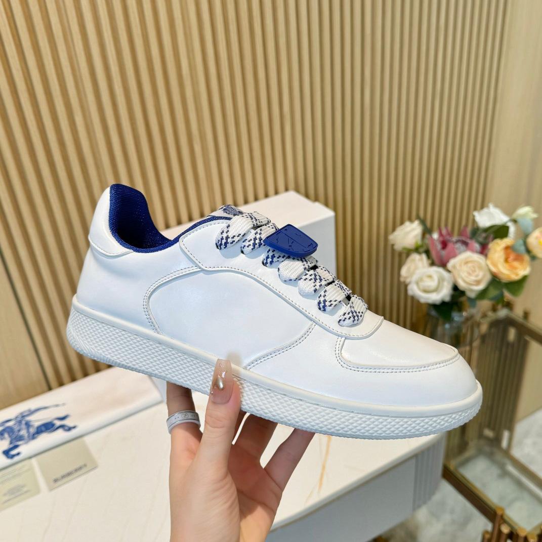 Burberry Leather Terrace Sneakers - PerfectKickZ