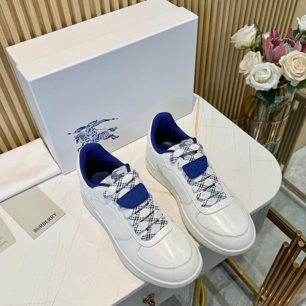Burberry Leather Terrace Sneakers - PerfectKickZ