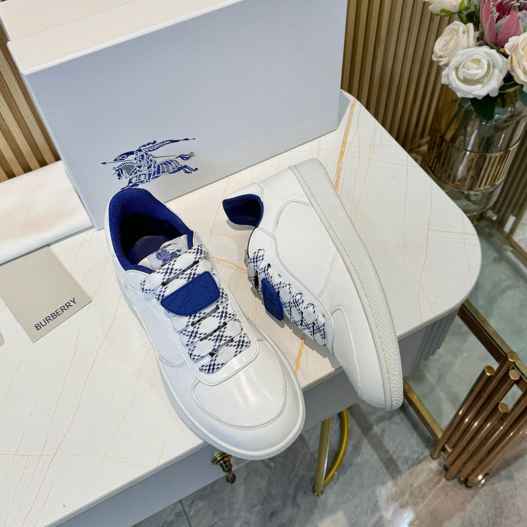 Burberry Leather Terrace Sneakers - PerfectKickZ