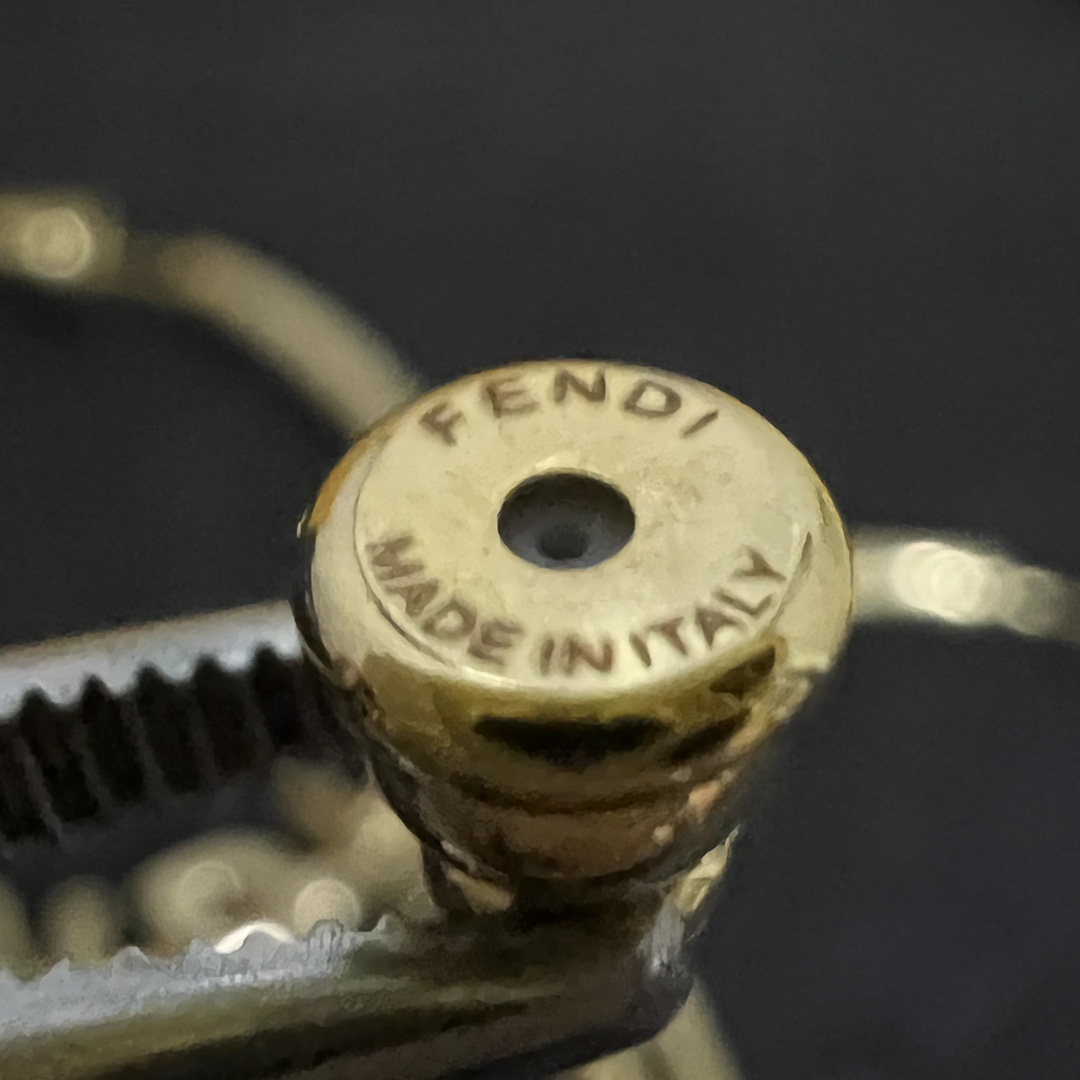 Fendi Fendigraphy Earrings  - PerfectKickZ