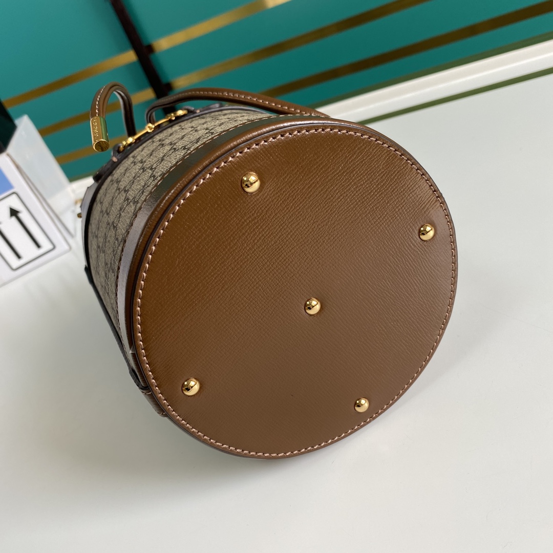 Gucci Horsebit 1955 Small Bucket Bag 'Beige'  (16-14-14cm) - PerfectKickZ