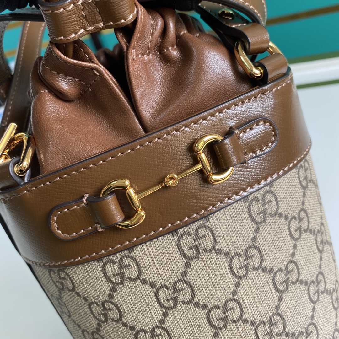 Gucci Horsebit 1955 Small Bucket Bag 'Beige'  (16-14-14cm) - PerfectKickZ