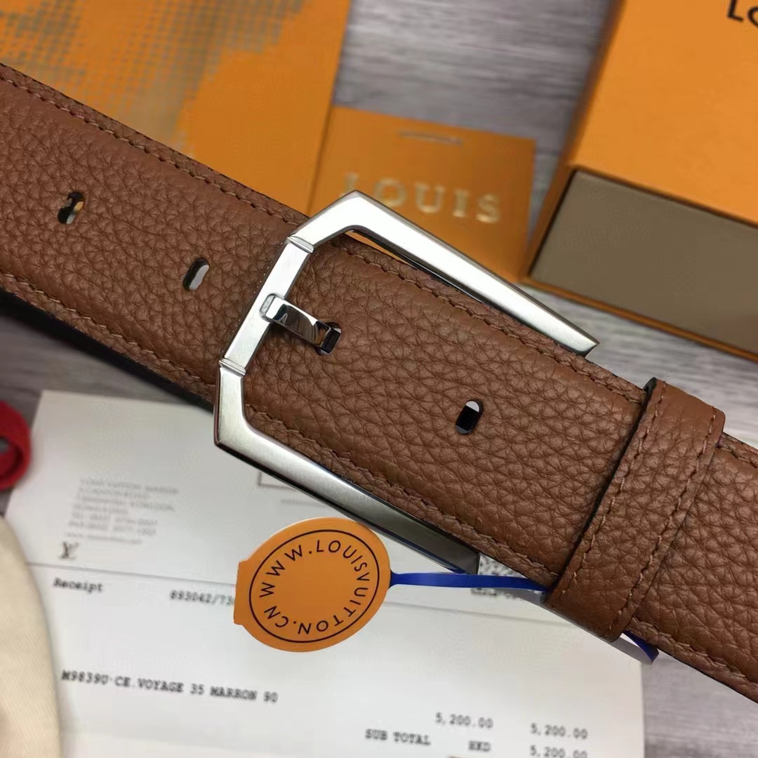 Louis Vuitton Heritage Belt - PerfectKickZ