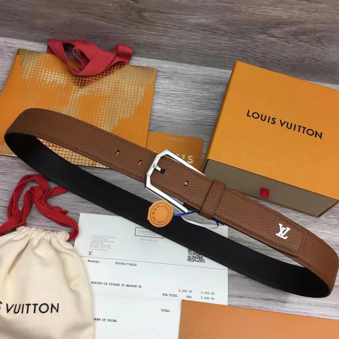 Louis Vuitton Heritage Belt - PerfectKickZ