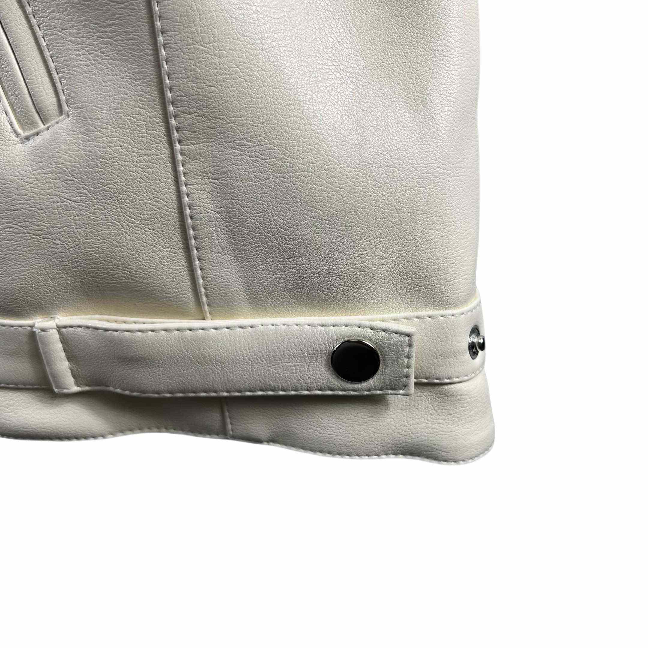 Vetements Tricolor Leather Racing Jacket - PerfectKickZ