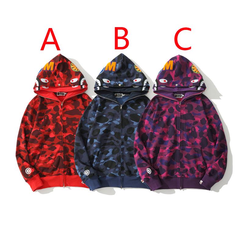 Bape Shark Full Zip Hoodie - PerfectKickZ