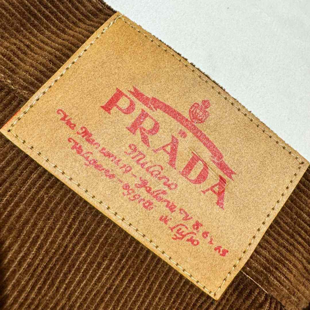 Prada Baggy Corduroy Pants - PerfectKickZ