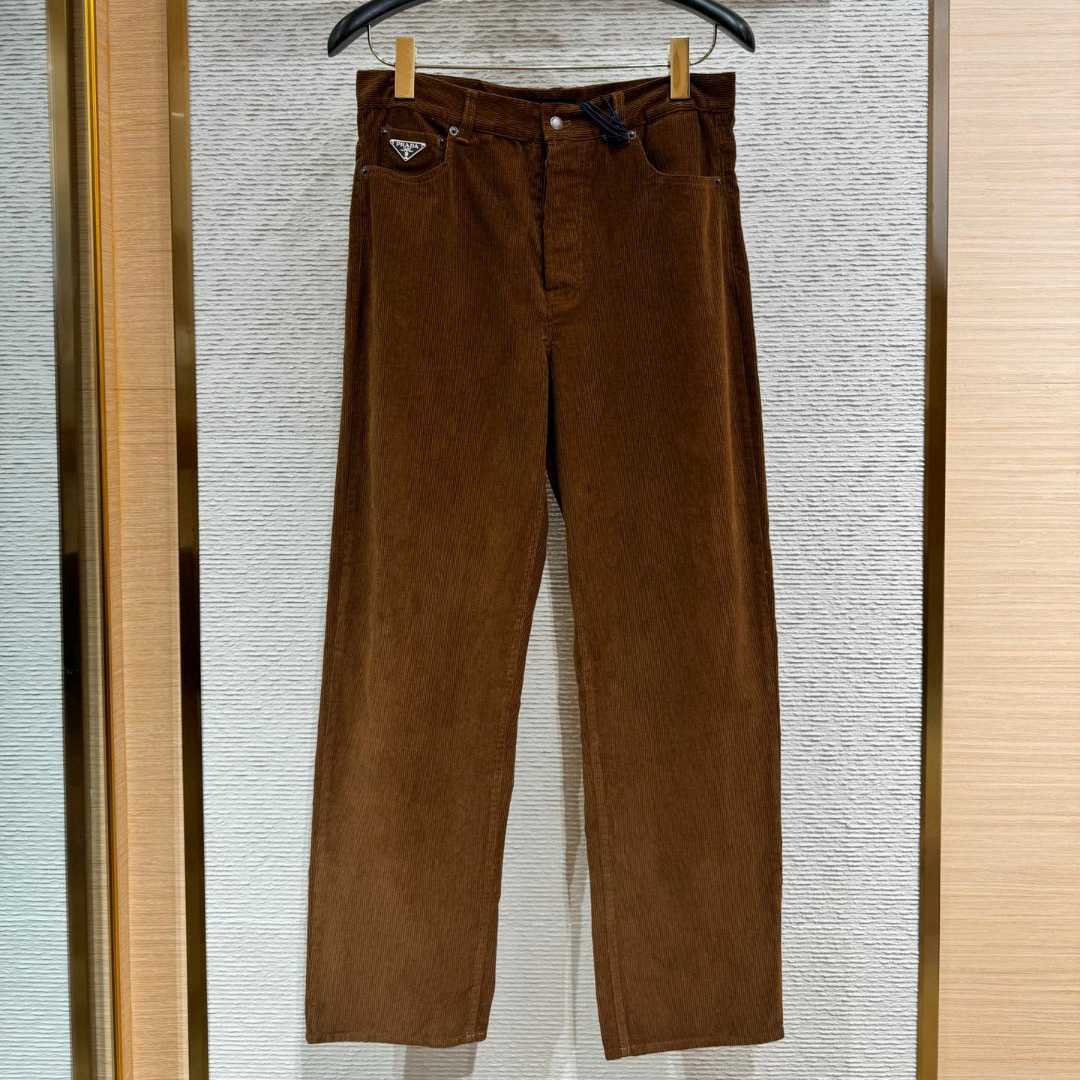 Prada Baggy Corduroy Pants - PerfectKickZ