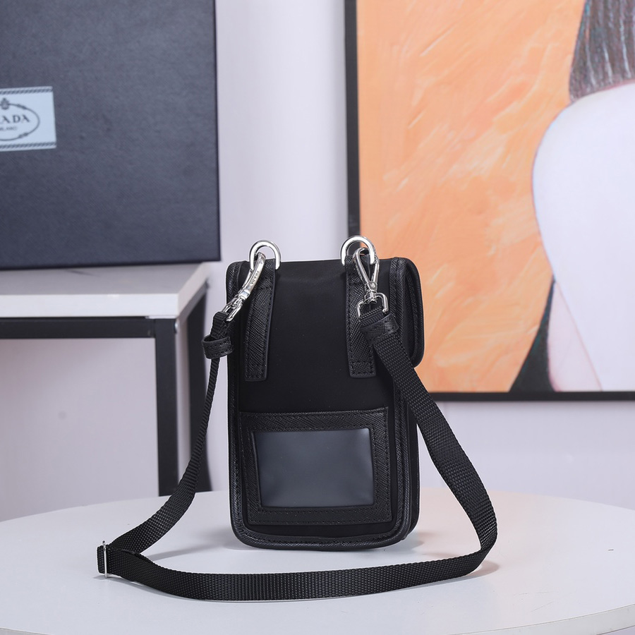 Prada Re-Nylon And Saffiano Leather Smartphone Case - 