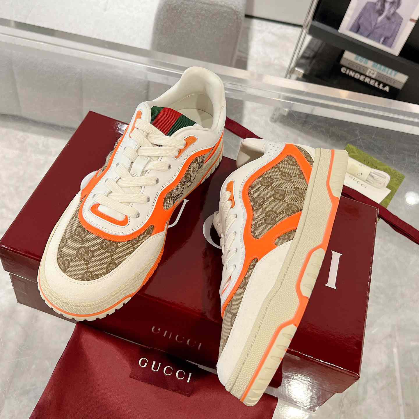 Gucci Re-Web Sneakers - 