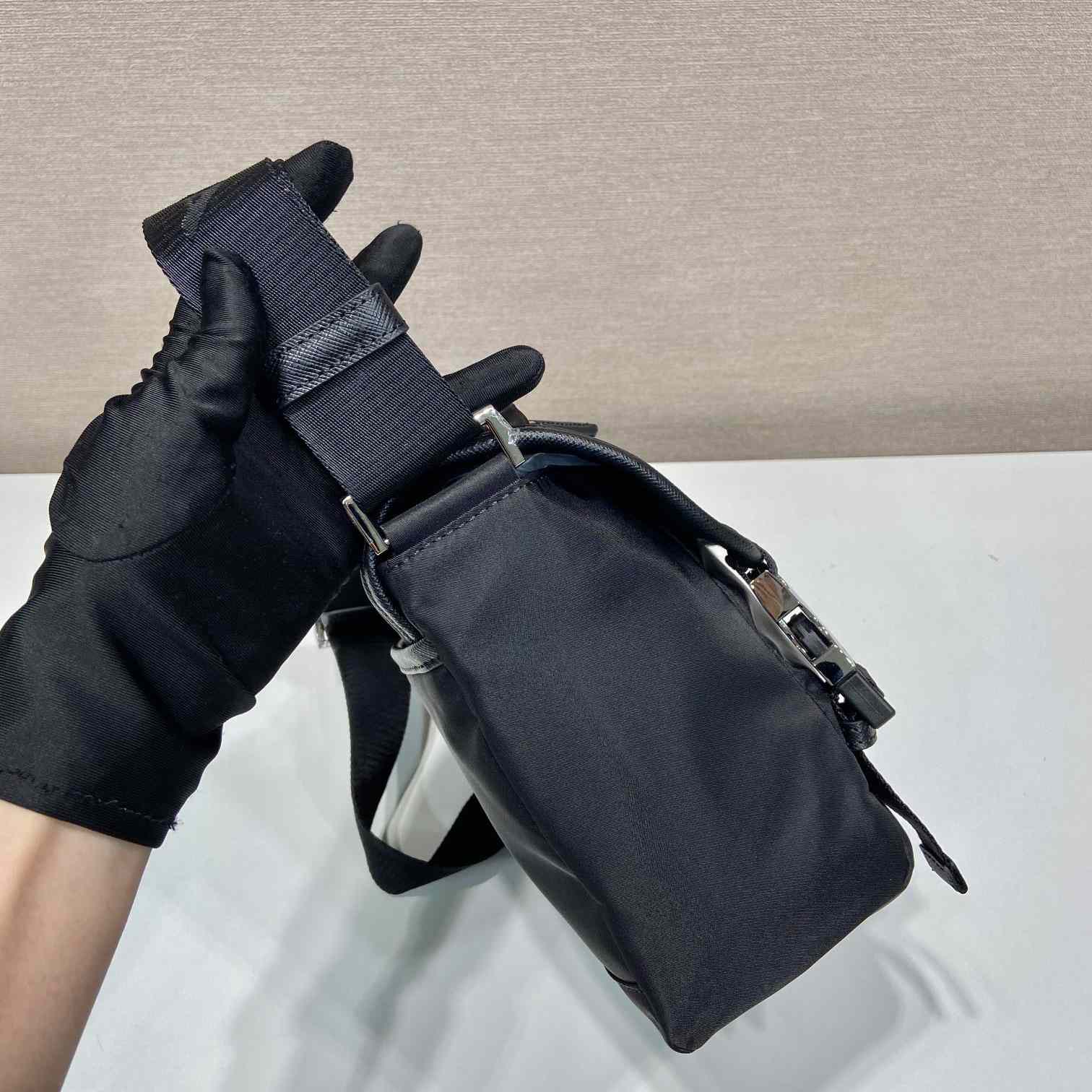 Prada Re-Nylon And Saffiano Leather Shoulder Bag - PerfectKickZ