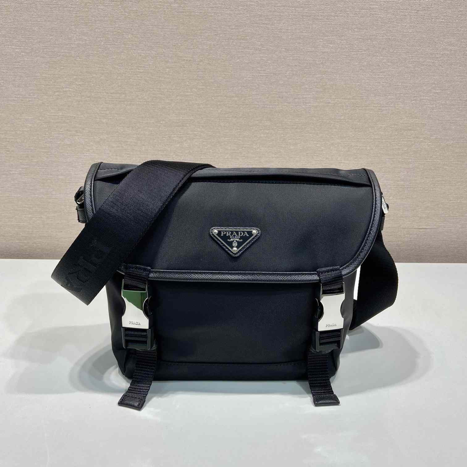 Prada Re-Nylon And Saffiano Leather Shoulder Bag - PerfectKickZ