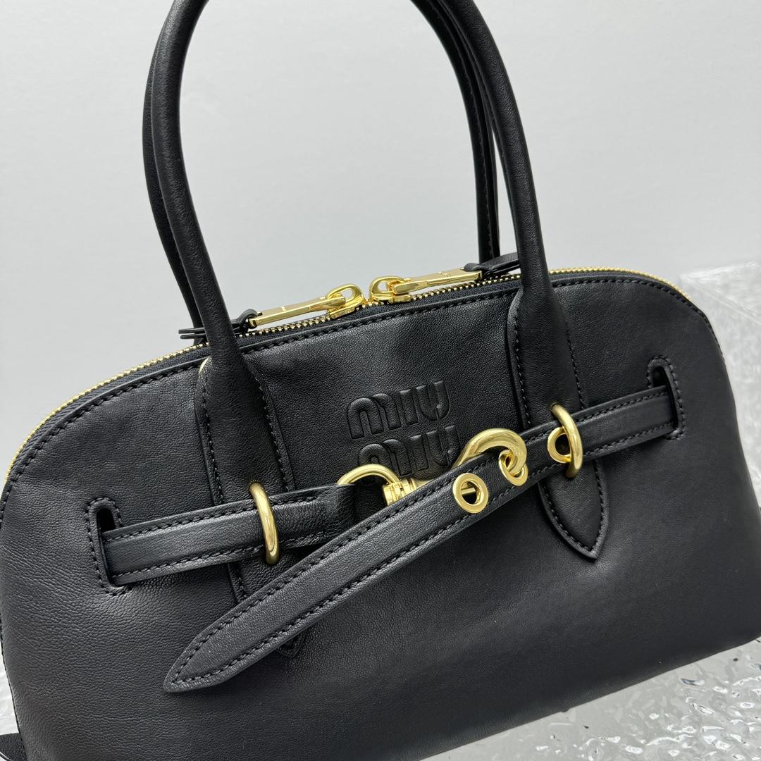 Miu Miu Aventure Nappa Leather Top-handle Bag - PerfectKickZ