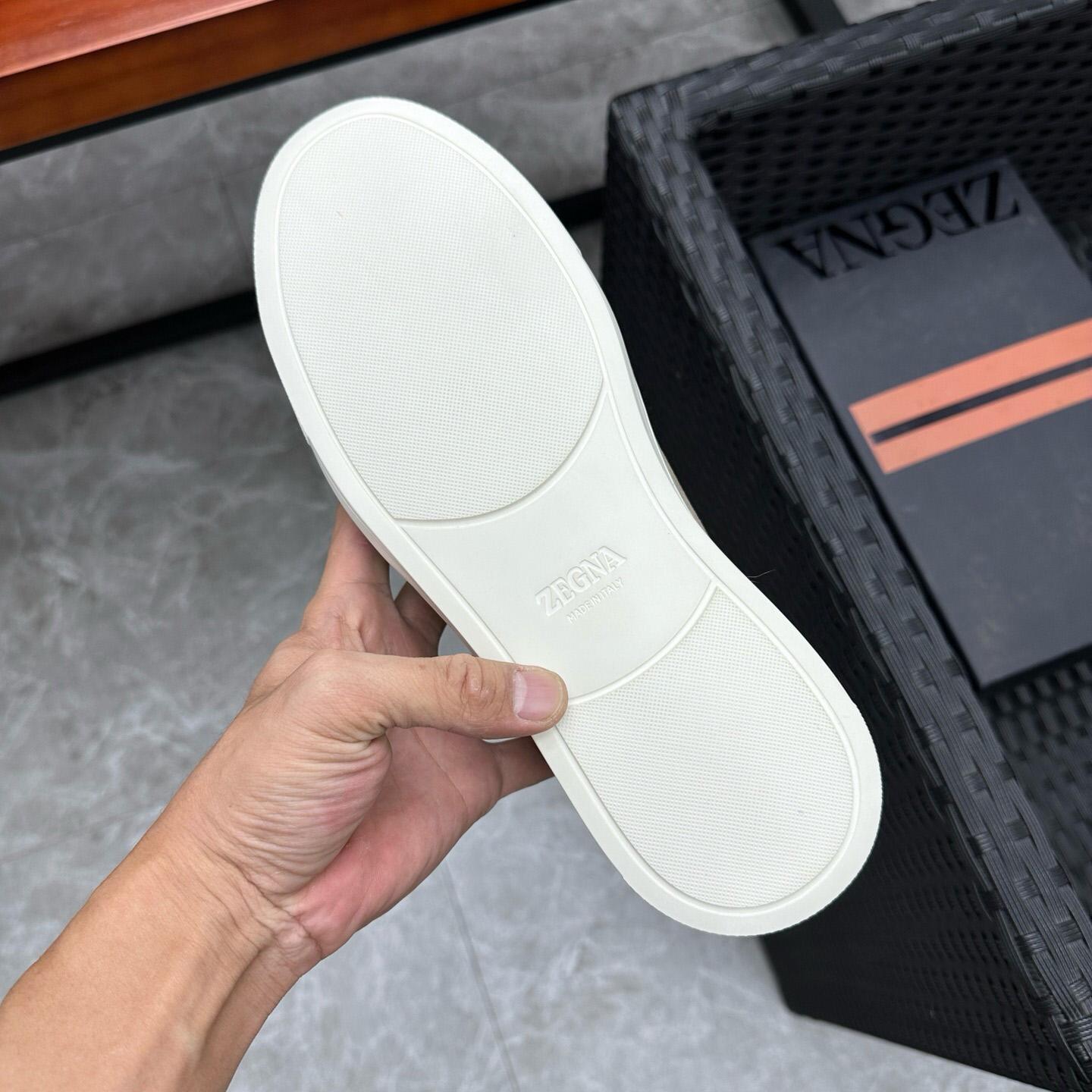 Zegna Suede Triple Stitch™ Sneakers - PerfectKickZ