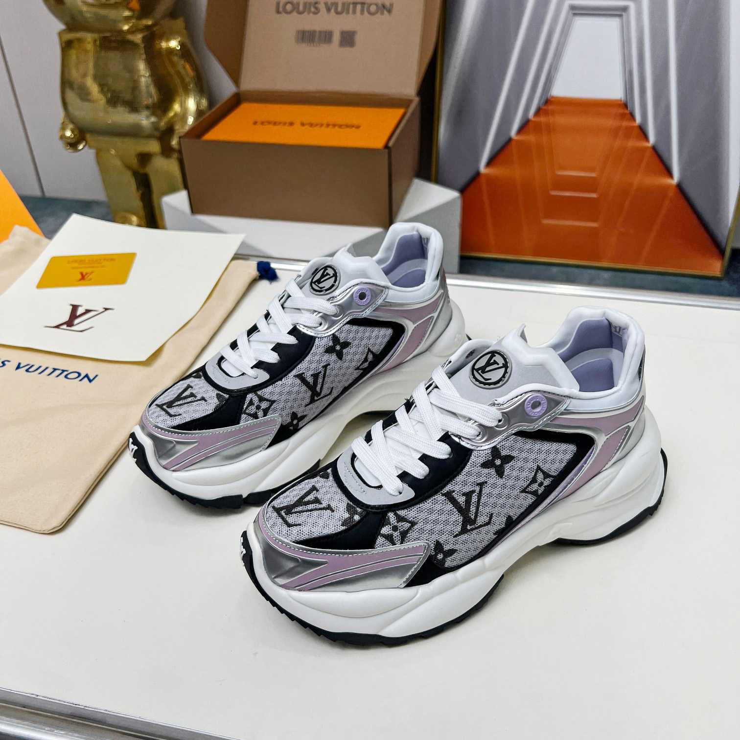 Louis Vuitton Run 55 Sneaker        1AD2PF - PerfectKickZ