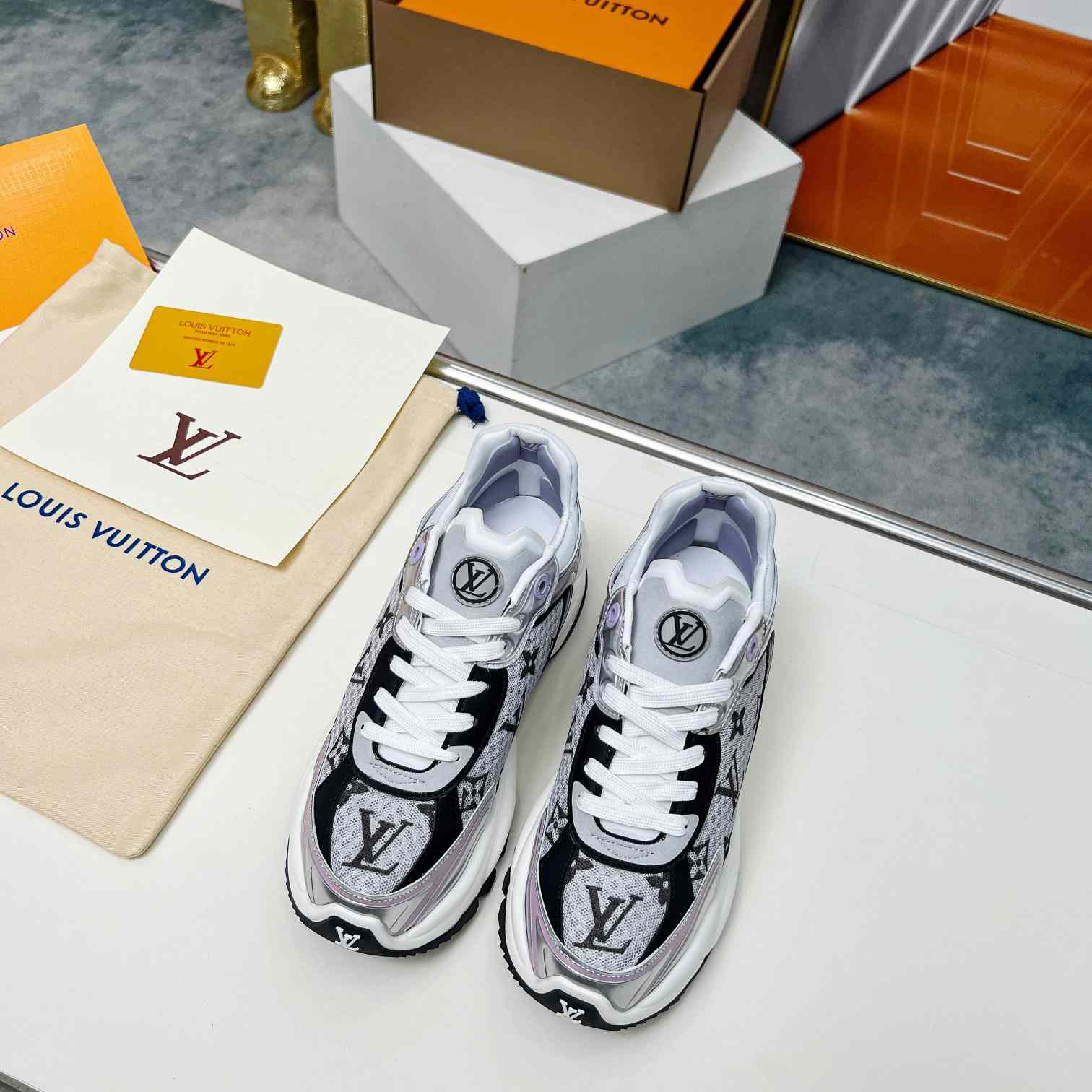 Louis Vuitton Run 55 Sneaker        1AD2PF - PerfectKickZ