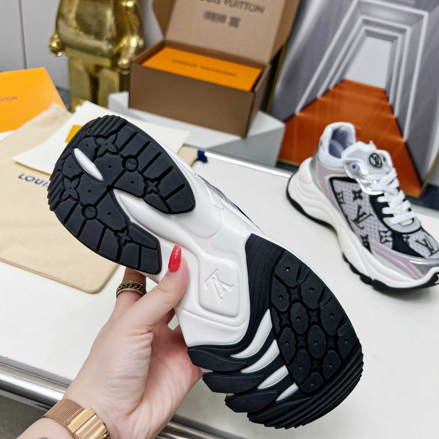 Louis Vuitton Run 55 Sneaker        1AD2PF - PerfectKickZ
