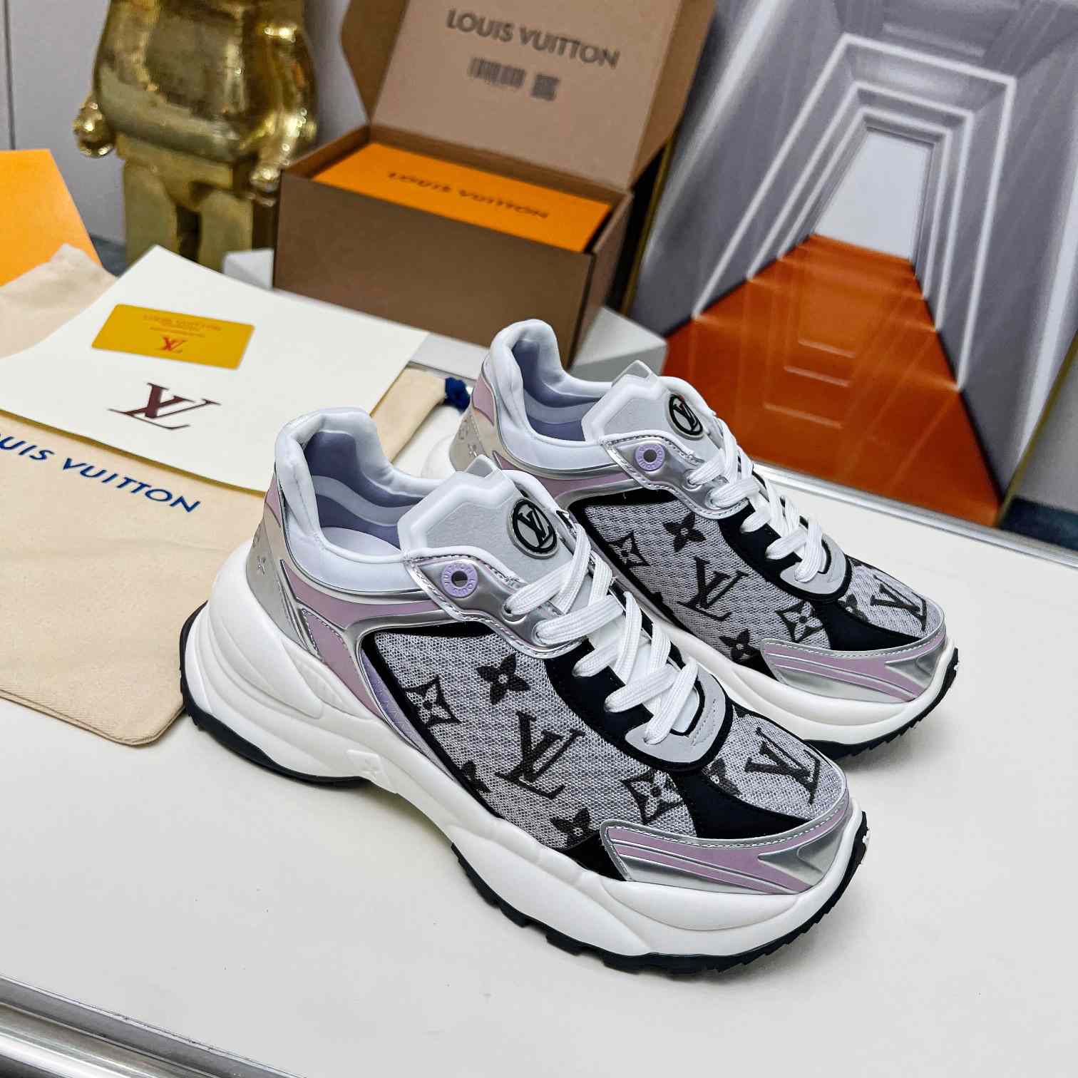 Louis Vuitton Run 55 Sneaker        1AD2PF - PerfectKickZ