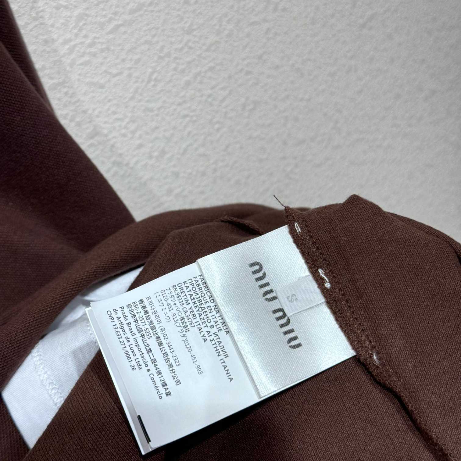 Miu Miu Piqué And Jersey Polo Shirt - PerfectKickZ