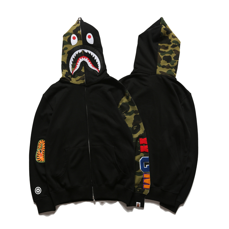 Bape Full Zip Double Hoodie - PerfectKickZ