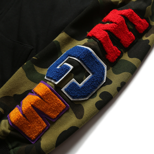 Bape Full Zip Double Hoodie - PerfectKickZ
