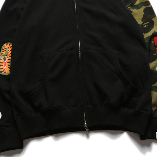 Bape Full Zip Double Hoodie - PerfectKickZ
