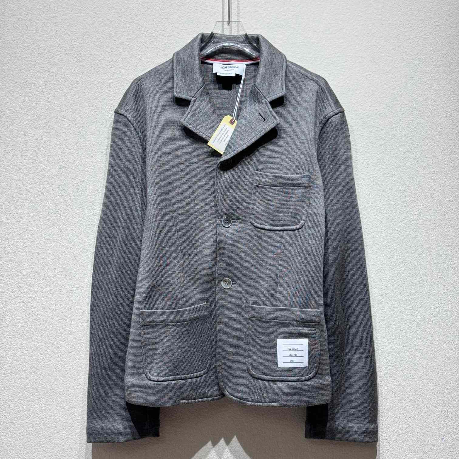 Thom Browne Single-breasted Wool Blazer - PerfectKickZ