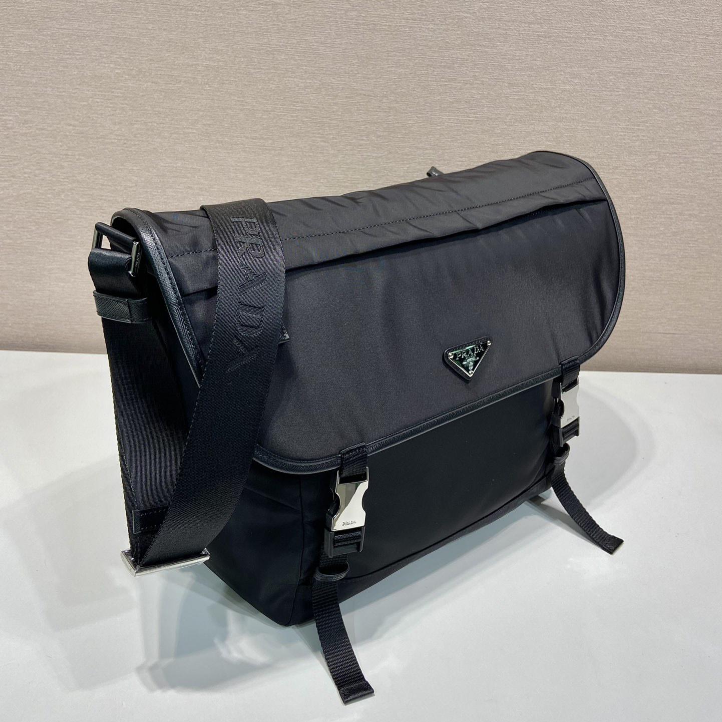 Prada Re-Nylon And Saffiano Leather Shoulder Bag - PerfectKickZ