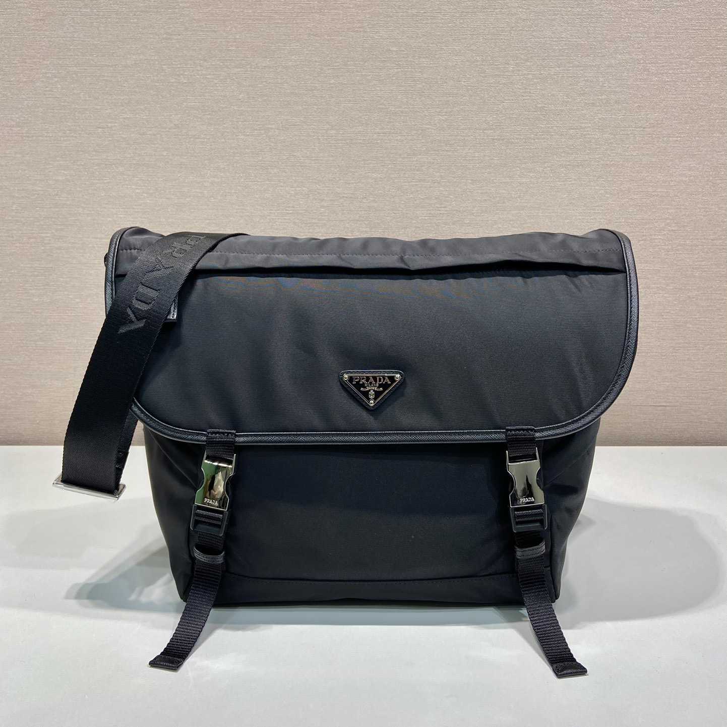 Prada Re-Nylon And Saffiano Leather Shoulder Bag - PerfectKickZ