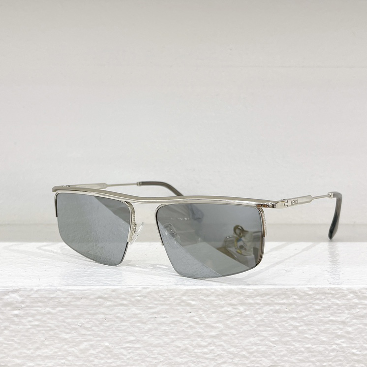 Fendi Travel Ruthenium-colored Metal Sunglasses  FE40141U  - PerfectKickZ