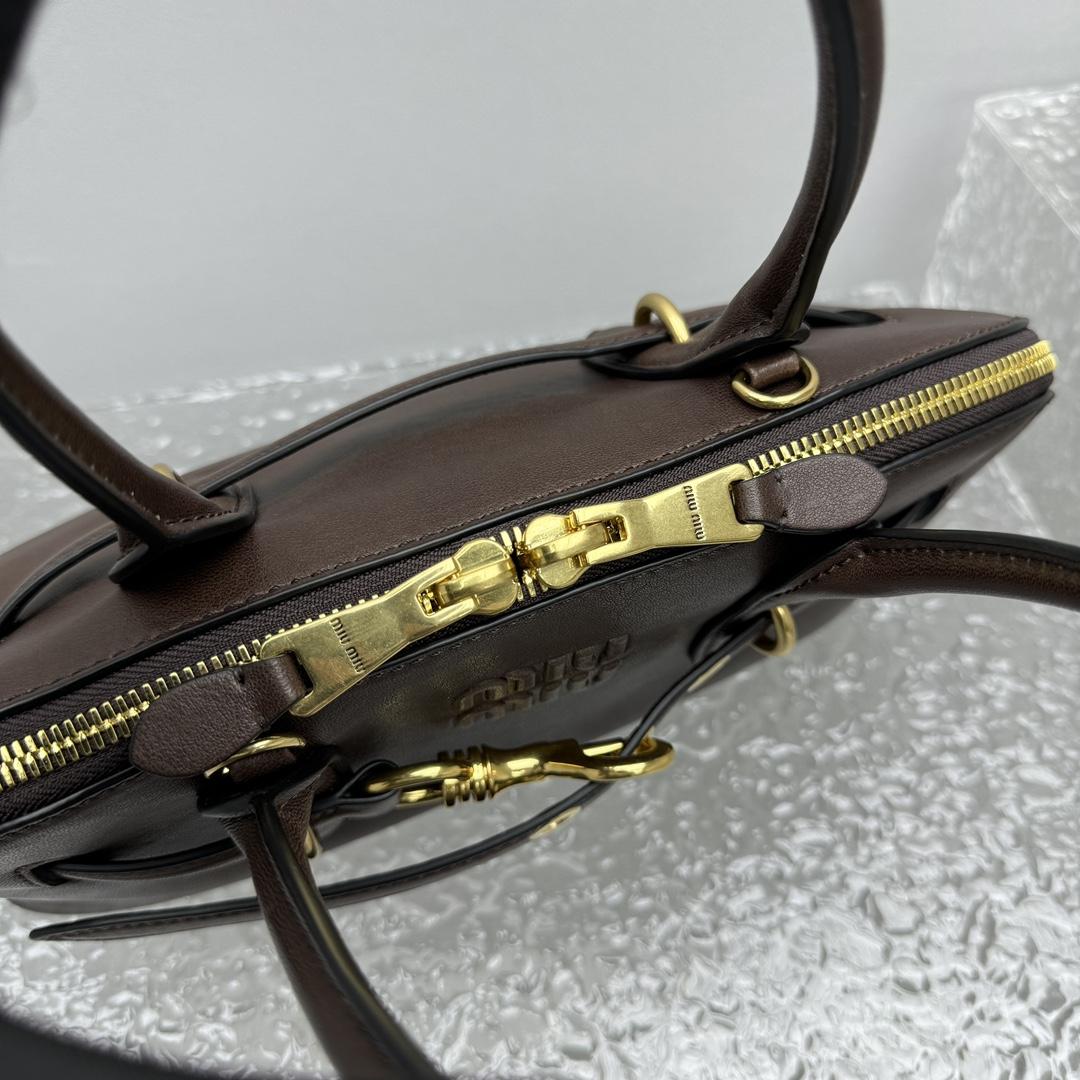 Miu Miu Aventure Nappa Leather Top-handle Bag - PerfectKickZ