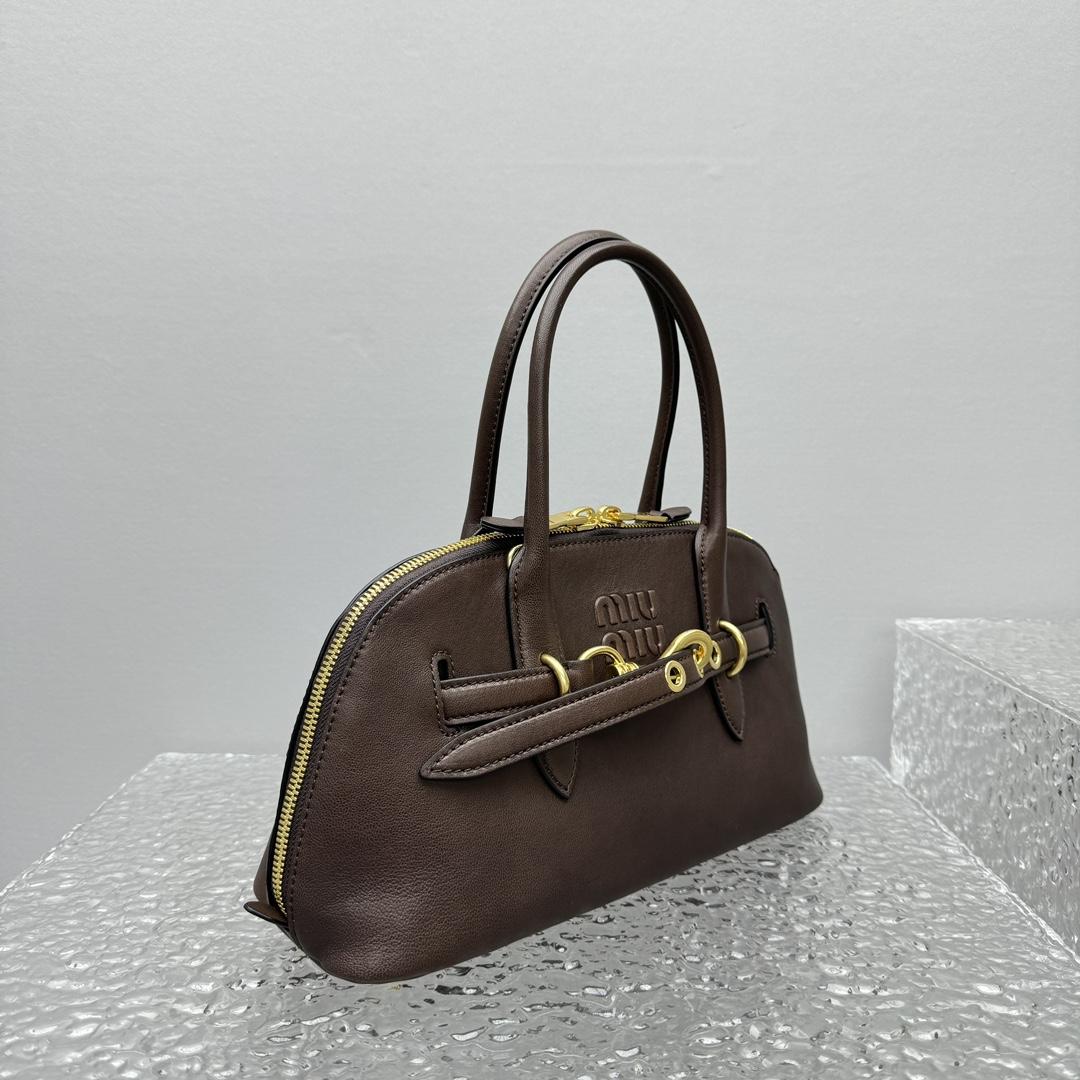 Miu Miu Aventure Nappa Leather Top-handle Bag - PerfectKickZ
