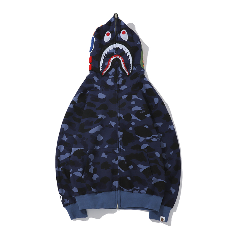 Bape Full Zip Double Hoodie - PerfectKickZ