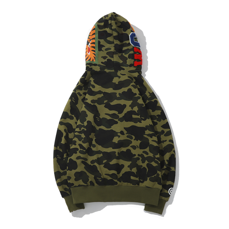 Bape Full Zip Double Hoodie - PerfectKickZ