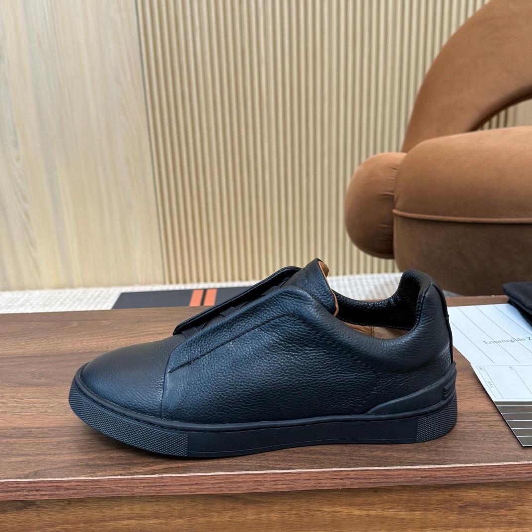 Zegna Leather Sneakers - PerfectKickZ
