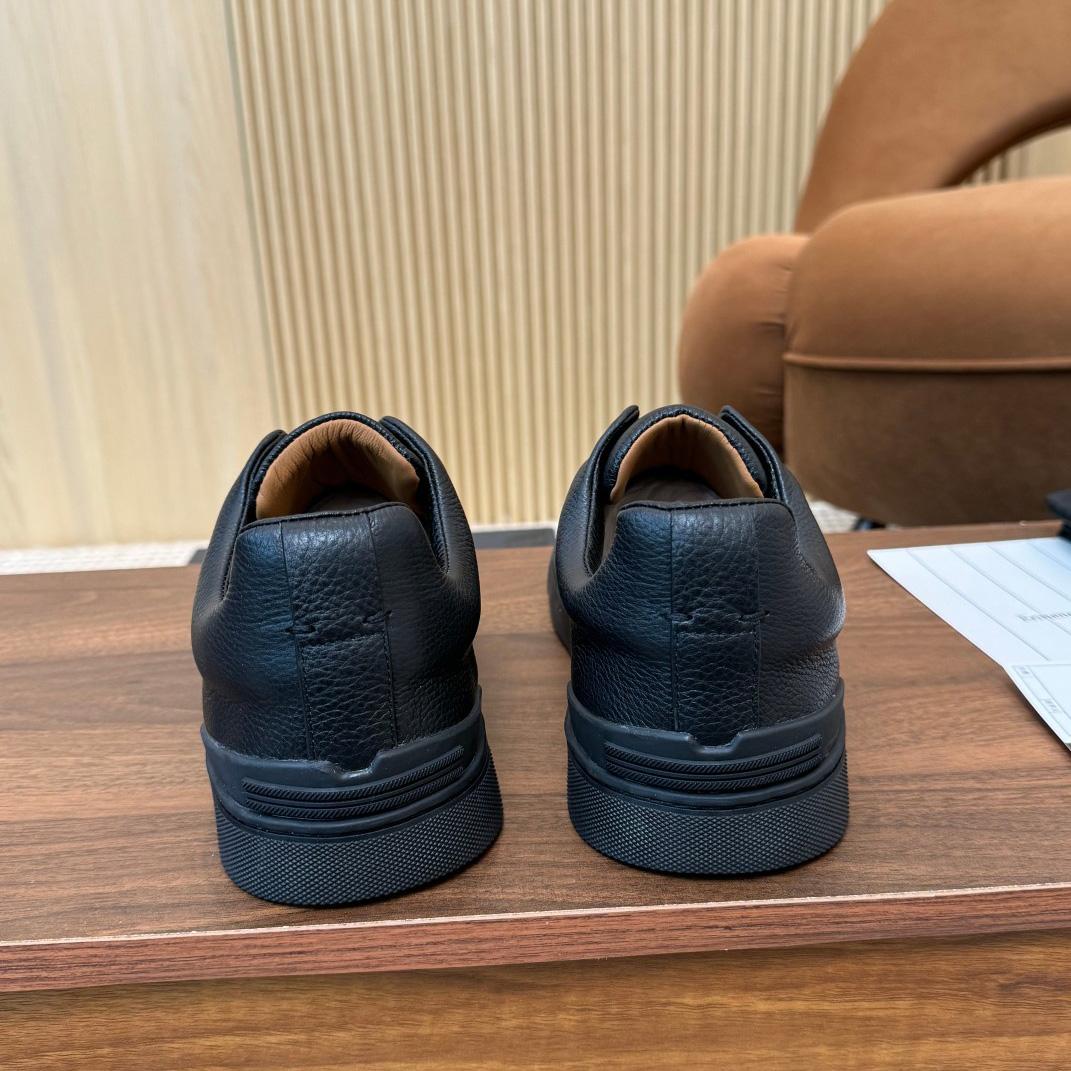 Zegna Leather Sneakers - PerfectKickZ