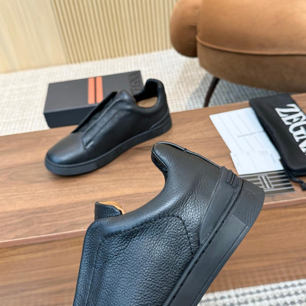 Zegna Leather Sneakers - PerfectKickZ