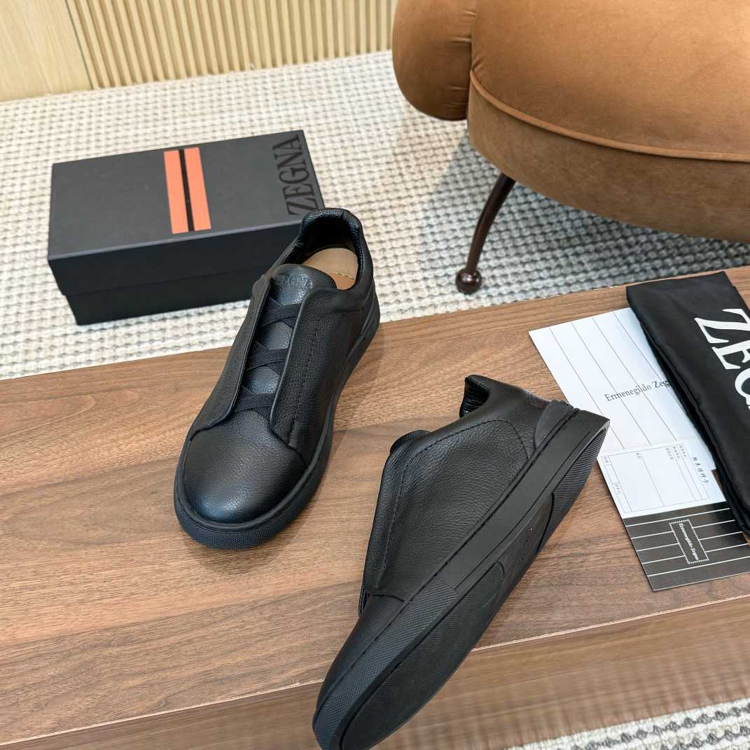 Zegna Leather Sneakers - PerfectKickZ
