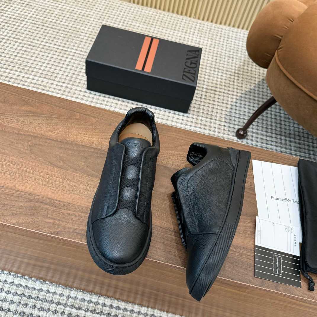 Zegna Leather Sneakers - PerfectKickZ