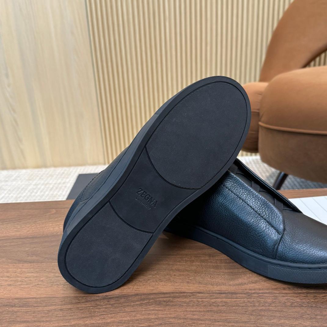Zegna Leather Sneakers - PerfectKickZ
