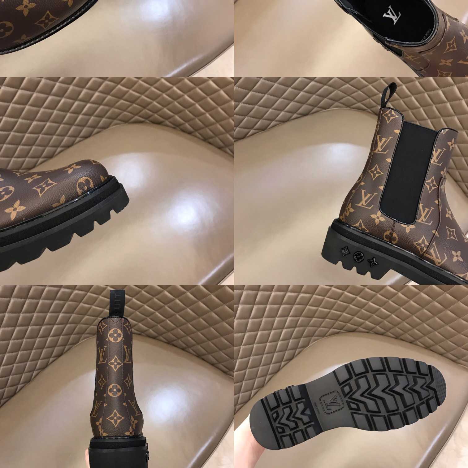 Louis Vuitton Men's Ankle Boots - PerfectKickZ