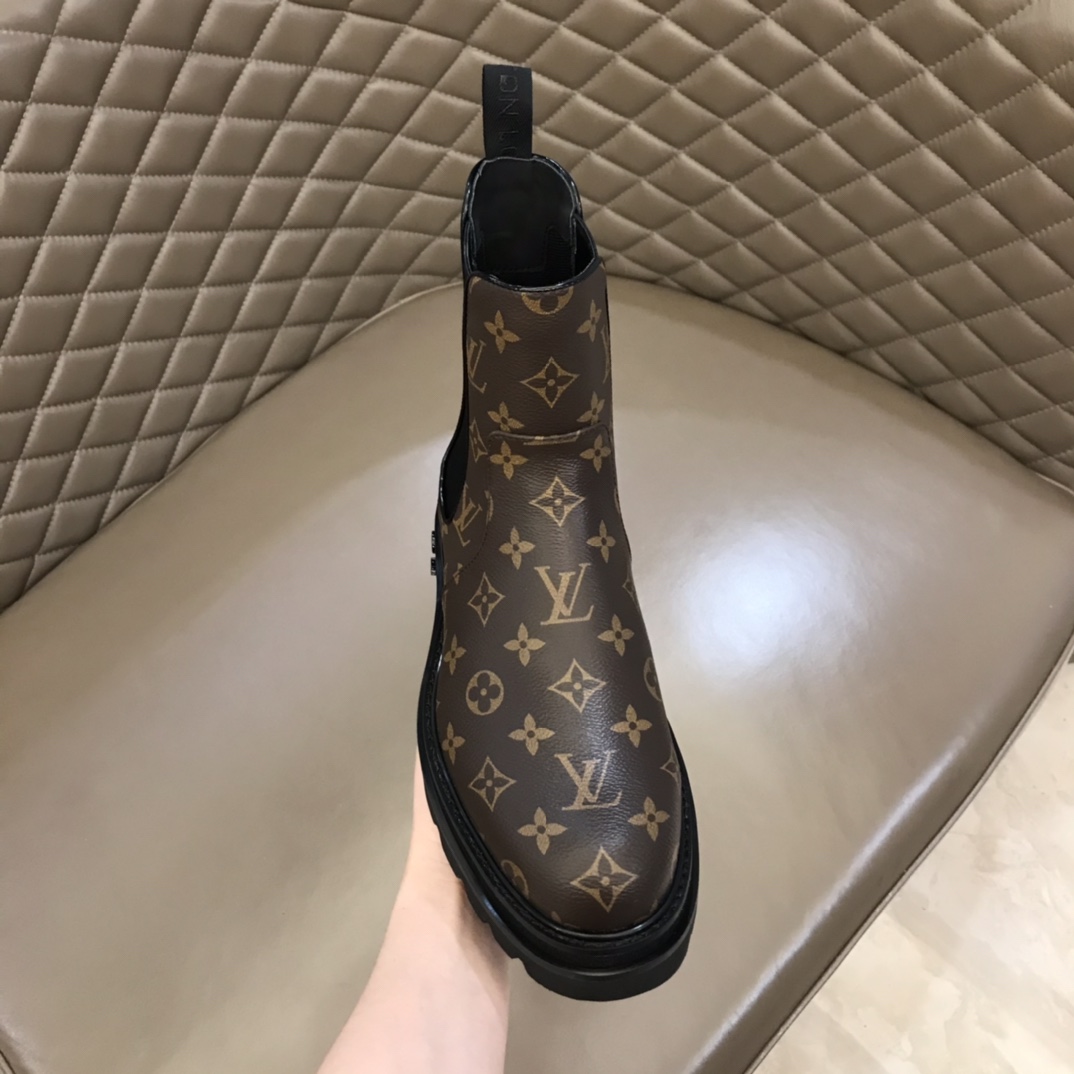 Louis Vuitton Men's Ankle Boots - PerfectKickZ