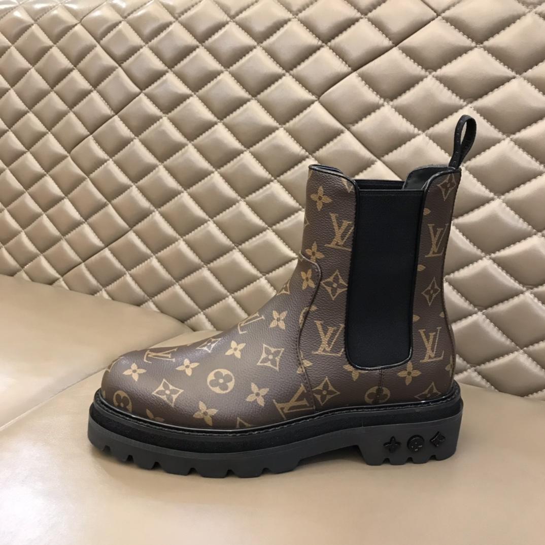 Louis Vuitton Men's Ankle Boots - PerfectKickZ