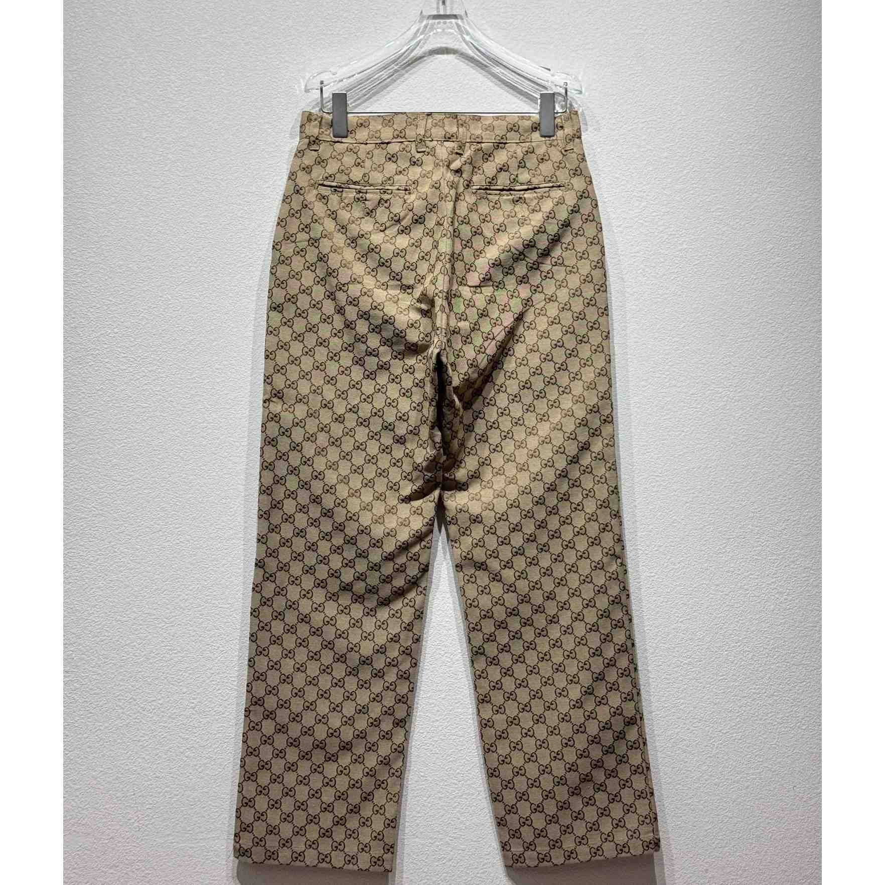 Gucci GG Canvas Trousers - PerfectKickZ
