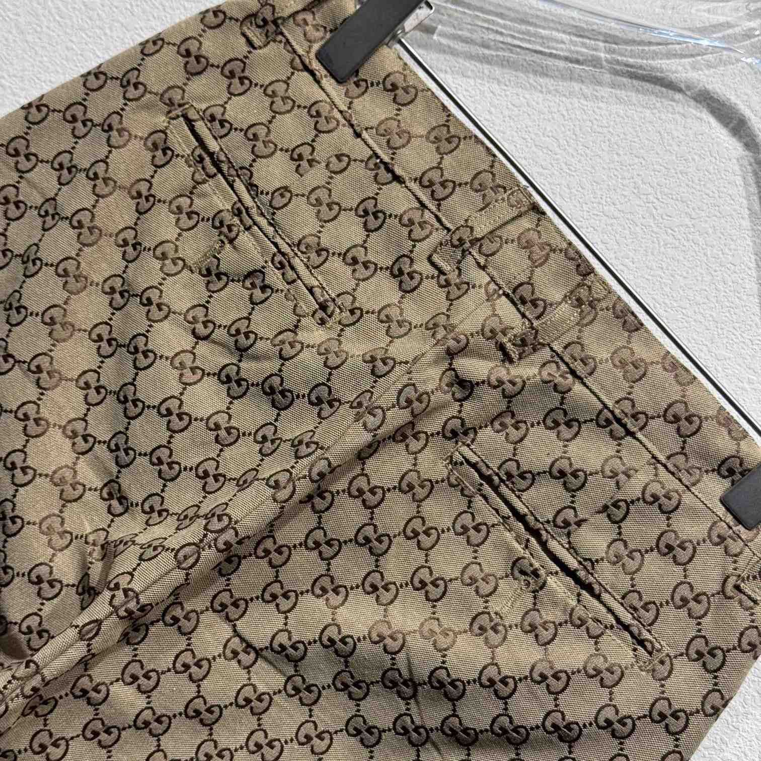Gucci GG Canvas Trousers - PerfectKickZ