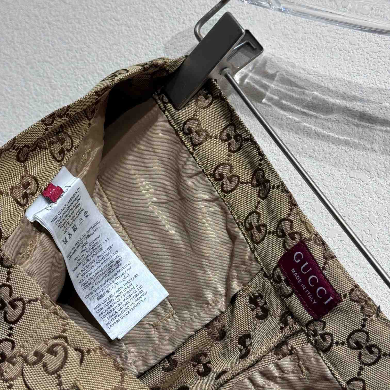Gucci GG Canvas Trousers - PerfectKickZ