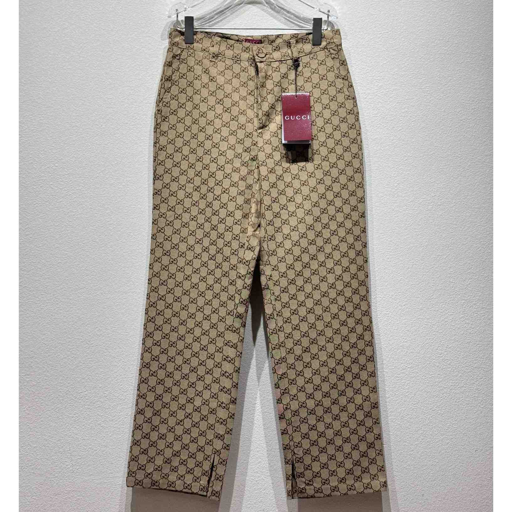 Gucci GG Canvas Trousers - PerfectKickZ