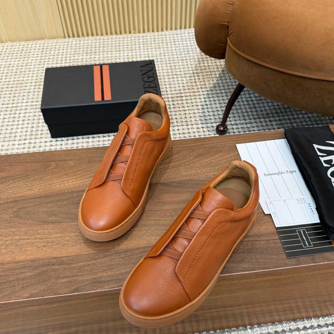 Zegna Leather Sneakers - PerfectKickZ