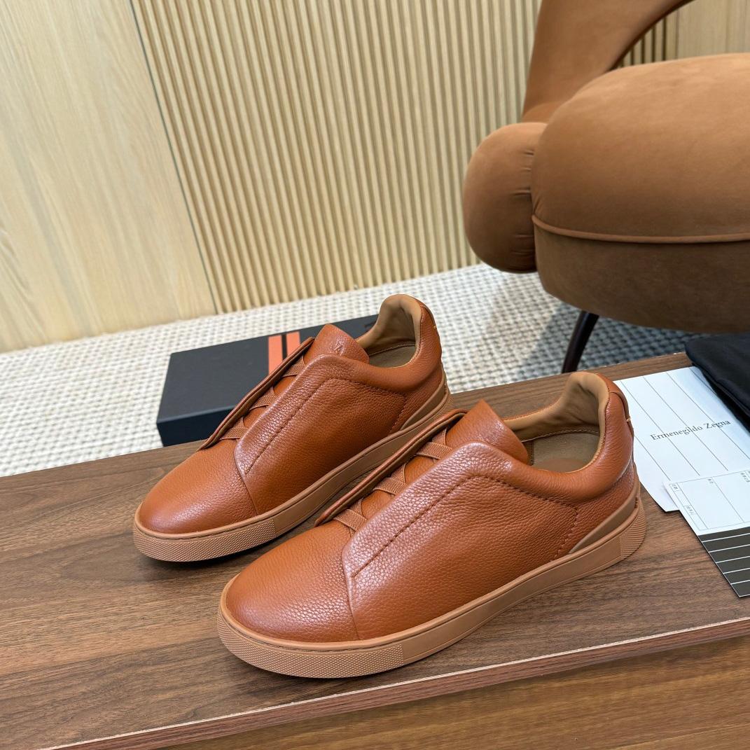Zegna Leather Sneakers - PerfectKickZ
